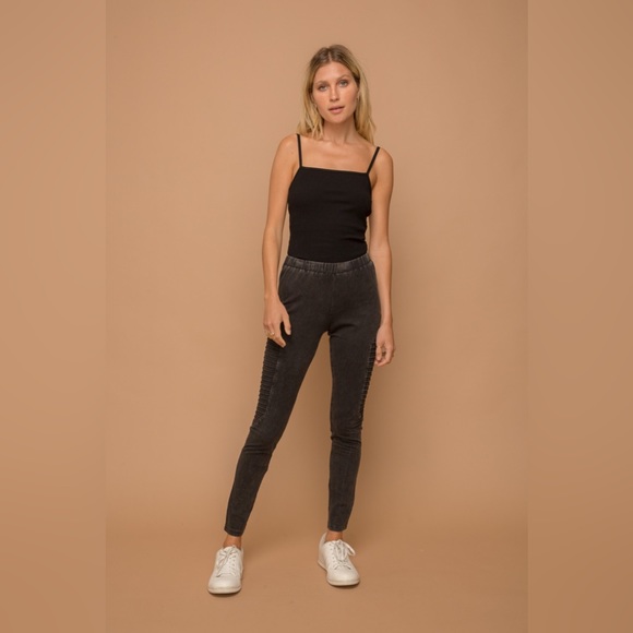 HEM & THREAD ANTHROPOLOGIE MOTO STYLE LEGGINGS ❤️NEW COLLECTION IN STORES❤️ - Picture 5 of 5